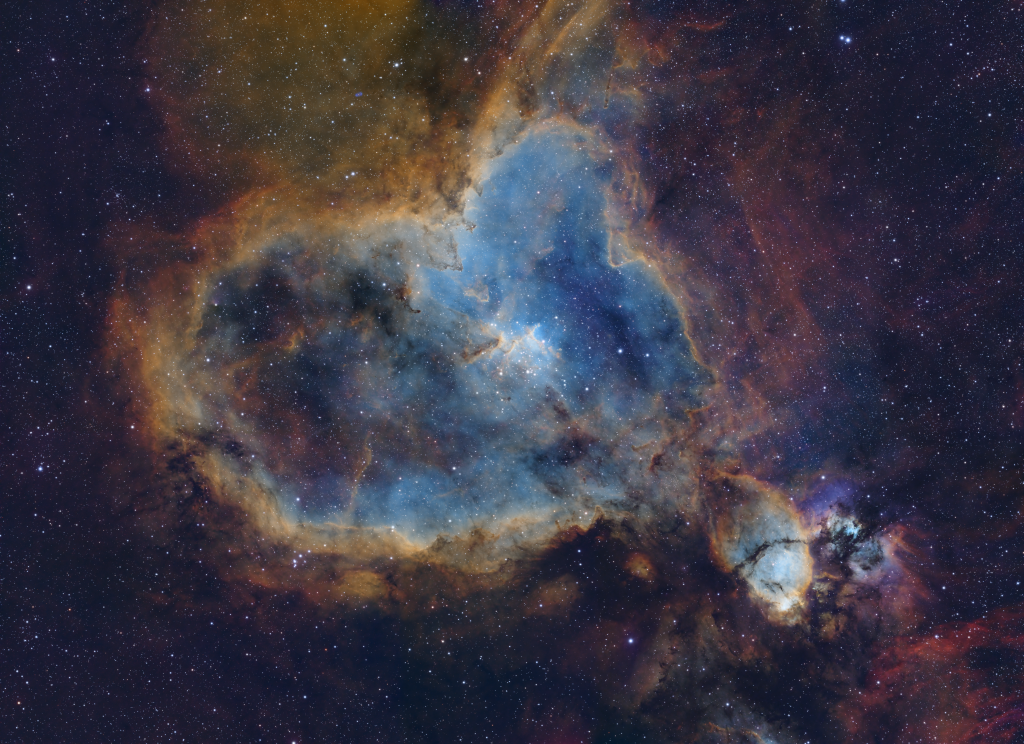 heart nebula mosaic