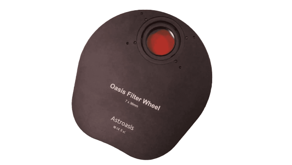 astroasis filter wheel with filter